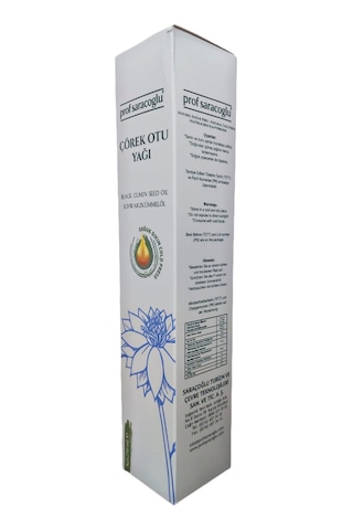 Prof Saracoglu Soğuk Sıkım Çörekotu Yağı 250 ML