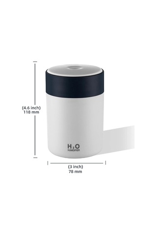 Divex Usb Led Işıklı Hava Nemlendirici Colorful Humidifier Beyaz H-41
