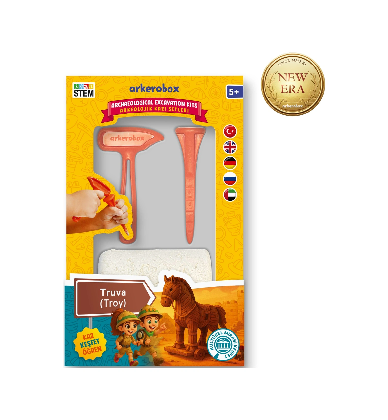 Arkerobox Truva Troy New Era Eğitici Kazı Seti