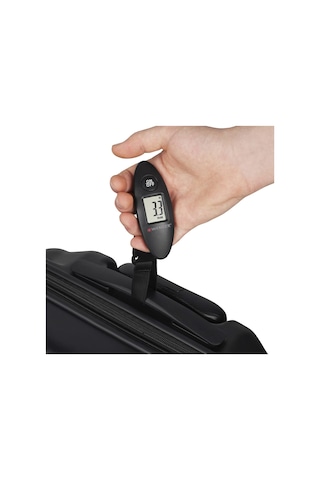 Wenger 611883 Mini Dijital Bavul Tartısı, Siyah Çok Renkli