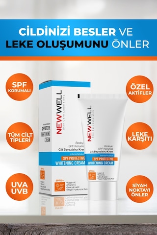 New Well Cilt Beyazlatıcı Krem 50 ML