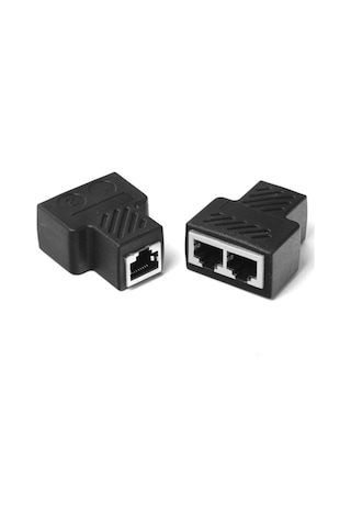 Rj45 Coupler - Ethernet Kablo Birleştirici Adaptör Ağ Çoklayıcı Network Divider