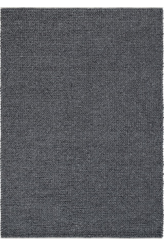 Eko Halı Jade Basketweave Antrasit Naturel Doğal Yün Kazak Örgü Desenli El Dokuma Örgü Halı Antrasit