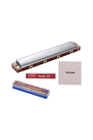 Suzuki Study 24h C Key-metal Mızıka-özel Kutu ve Bez