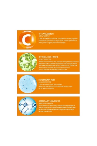Cliniclab %15 Cilt Aydınlatıcı ve Yenileyici Vitamin C Serum 30 ML