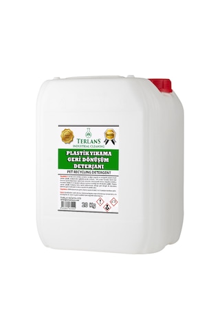 Terlans Plastik Yıkama Deterjanı Geri Dönüşüm Kimyasalı 20 Kg