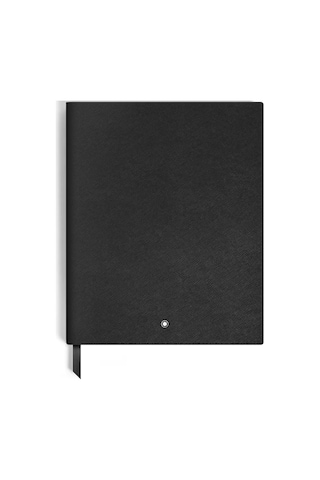 Montblanc Saffiano Deri Siyah Büyük Boy Defter 134733