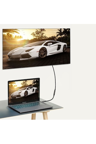 İki Ucu Type-c Type-c'den Type-c'ye 3metre Usb-c, Pd Hızlı Şarj Ve Veri Aktarımı Data Kablosu
