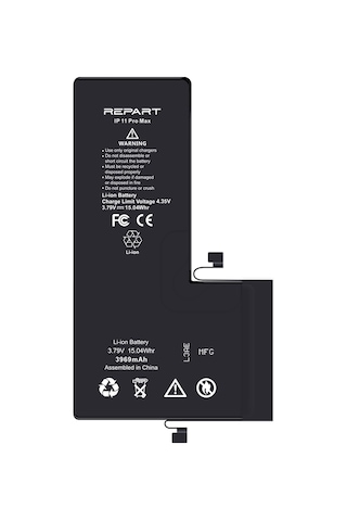 İphone 11 Pro Max Uyumlu Güçlendirilmiş Yüksek Kapasite Batarya - 4500 Mah