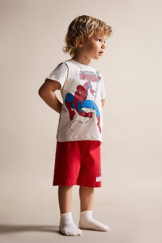 Defacto Marvel Spıderman 2li Pijama Takımı Erkek Bebek H3502a526smrd79 Kırmızı-rd79