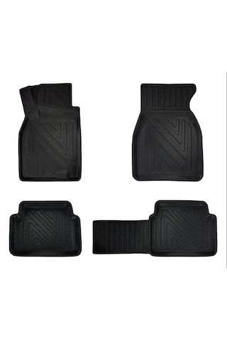 Powershıeld Renault Megane 2 2002-2009 Uyumlu Araca Özel Premium 5d Havuzlu Oto Paspas Takımı