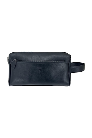 Çanta Yurdu Hakiki Deri Ca250 Dopp Kit El Çantası Siyah Siyah