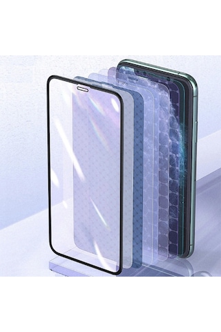 Baseus 0.25Mm Apple Uyumlu iPhone 11 Pro- Xs-X 3D Curved Full Kaplama Kırılma Siyah