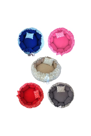 Patiderm Çift Taraflı Kedi & Köpek Yatağı İspanyol Model 80 x 80 CM