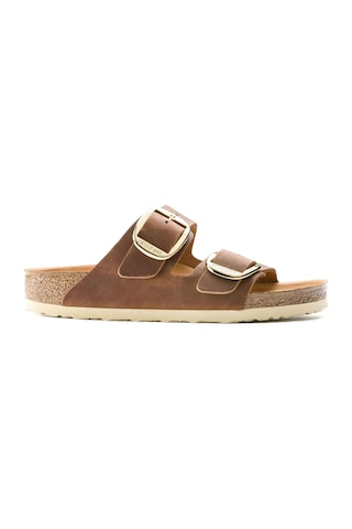 Birkenstock Arizona Big Buckle Kadın Terlik - Konyak Kahverengi