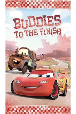 Taç Lisanslı Çocuk Halısı Cars Buddies 80X140 Çok Renkli
