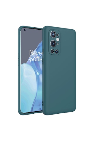 One Plus 9 Pro Kılıf Zore Mara Lansman Kapak Koyu Yeşil