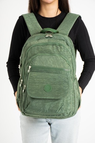Baginn 571 Collection Klinkır Kumaş Lise Üniversite Çantası 45 x 30 Cm Çok Cepli