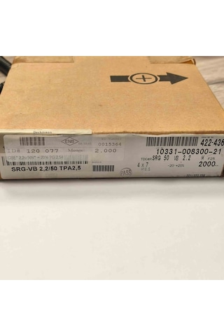 Sgr50vb2.2m 2.2mf 50v 4x7 Elko Kondansatör 200 Adet