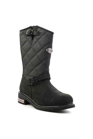 Bambi Black Nubuk Hakiki Deri Erkek Bot & Bootie G1777005901 Black Nubuk