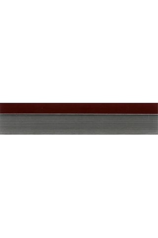 Portakal Çift Renk Bordo 22x1mm Pvc Kenarbant 100m 100 M