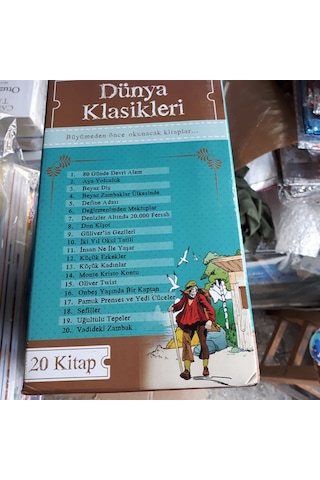 Dünya Klasiklerinden 20 Kitap 5-6-7-8. Sınıf Seviye