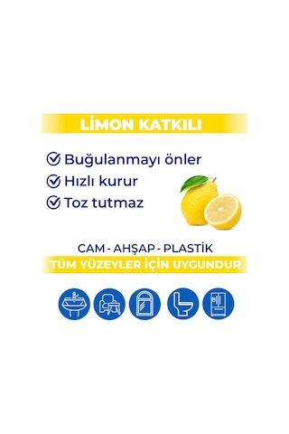 Bingo Clean Yüzey Temizlik Havlusu 96 Yaprak Lavanta Kokulu 3lü 3'lü Set