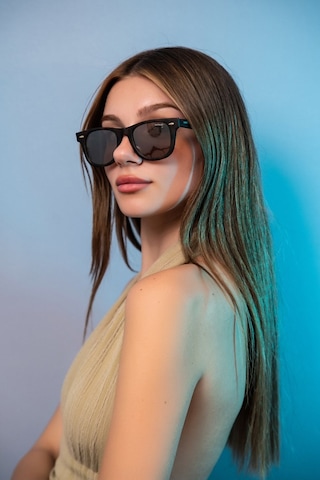 Montblack Mb 6802 C3 Wayfarer Erkek Güneş Gözlüğü Kahverengi