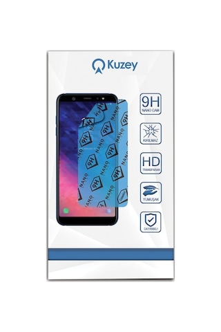 Samsung Uyumlu Galaxy A6 Plus 2018 Nano Glass Esnek Kırılmaz Ekran Koruyucu Cam (477453652)