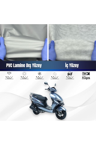 Kuba Space 50 Su Geçirmez Motosiklet Brandası Motor Branda