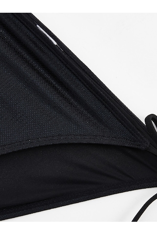 Lcw Dream Siyah Kendinden Desenli Kadın Bikini Alt