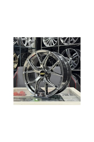 17 İnç 4x108 Ford Uyumlu Fı-r Hava Kanallı Forged Hyper Black Jant Modeli 4adet