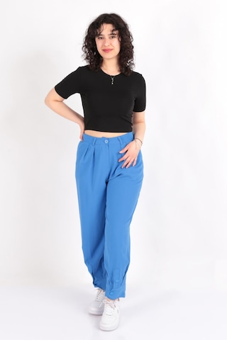Puane 18160 Kadın Pantolon Ss 18160-66-R0307 Mavi