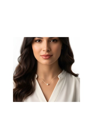 İnci Kolye - Rose Rose Gold