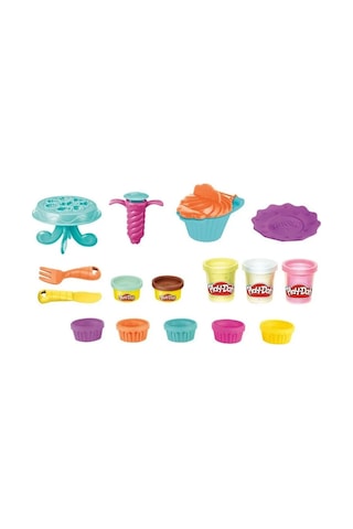 Play-doh Eğlenceli Mutfağım Oyun Seti Confetti Cupcakes E7253-f2929