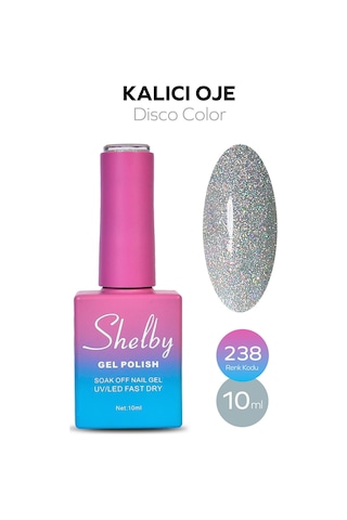 Shelby 10 Ml. A238 Disko Kalıcı Oje