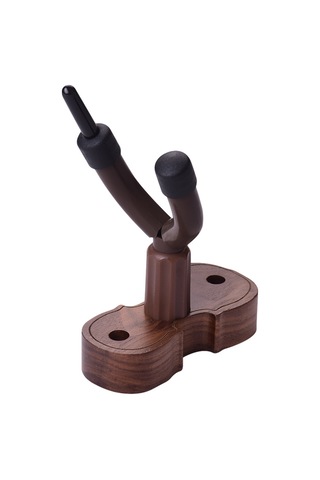 Ranyeek Keman Ve Viola İçin Siyah Ceviz Ağaçlı Tutucu - Ahşap, Plastik Ve Kauçuk Malzeme İle Dayanıklı Tasarım