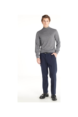 Ted Baker Gri Erkek Yarım Balıkçı Yaka Kazak Tbmrkw1044 Koyu Gri