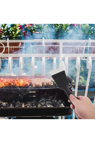Büro Ev Ofis Piknik Keyfi İçin Mangal Barbekü Temizlik Fırçası