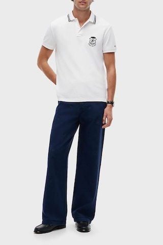 Tommy Hilfiger Logolu Pamuklu Regular Fit Polo Yaka T Shirt Erkek Polo Yaka T Shirt Mw0mw43061 Ybr Beyaz