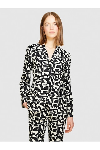Sisley Tamamı Desenli Dar Kesim Ceket Kadın Pembe Ceket - 324p2olrlw01v