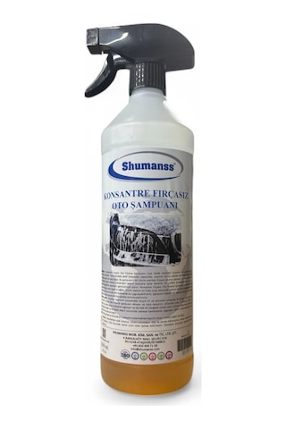 Shumanss Konsantre Fırçasız Oto Şampuanı 1 Lt 1 Adet