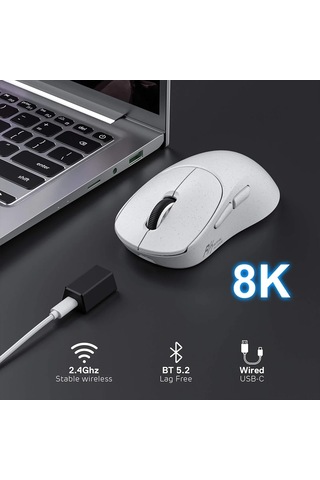 Royal Kludge Mg5 8k Wireless Kablosuz Gaming Mouse Standart