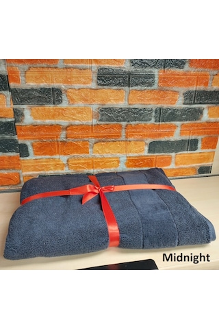 Özdilek Svv Border Büyük Boy Banyo Havlusu 89x173 - Midnight Gece Mavisi Gece Mavisi