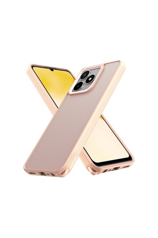 Realme C53 İçin Uyumlu Buzlu Tasarım Sararmaz Tpu Kılıf