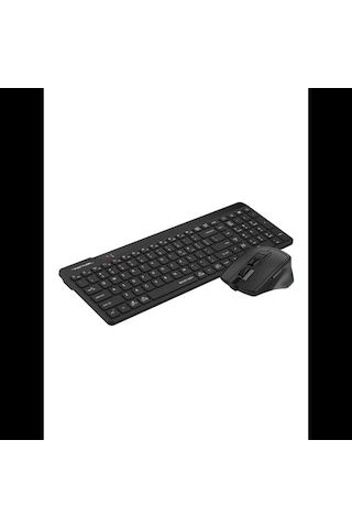 A4 Tech Fg2400 Aır2 Siyah, Fstyler, 2.4ghz Mini Kablosuz, Türkçe Q, Sessiz Klavye Mouse Set Diğer
