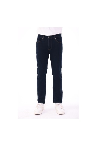 Blayn Jeans Erkek Tint Efekt Diz İzi Yapmayan Pamuklu Esnek Denim Jean Kot Pantolon Regular Kalıp Koyu Zift