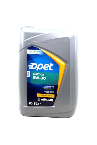 Opet Fullmax 5W-30 Dpf Sentetik Motor Yağı 10.5 L