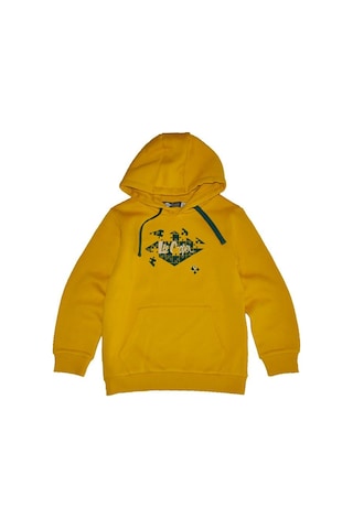 Lee Cooper Puzzle Erkek Çocuk Sweatshırt Sarı-16994 - Sarı