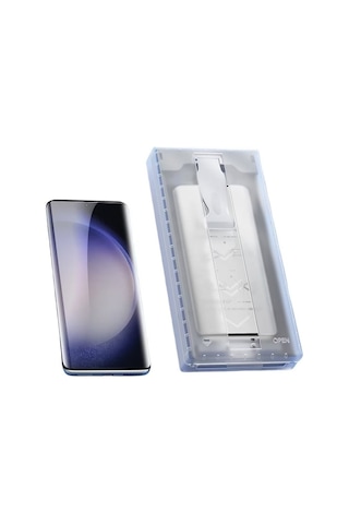 Galaxy Uyumlu S25 Ultra Zore Kolay Uygulama Aparatlı Easy Body Ekran Koruyucu - Şeffaf